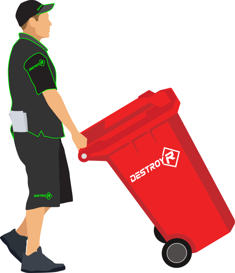 Shredding Bin Hire • DestroyR Secure Shredding